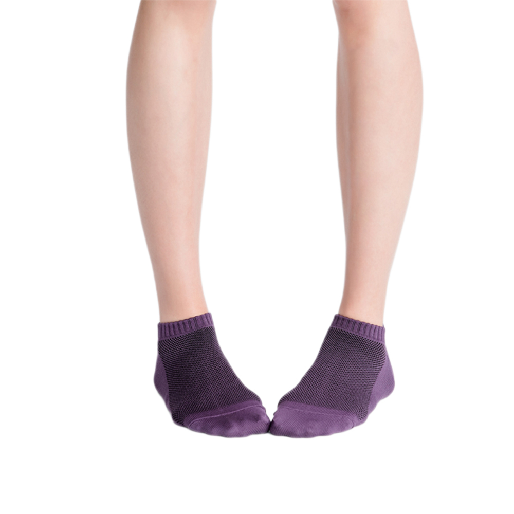 【WIWI】MIT發熱抑菌按摩船型襪(羅蘭紫 女M-L)0.82遠紅外線 除臭抑菌 吸濕排汗 按摩襪 發熱襪