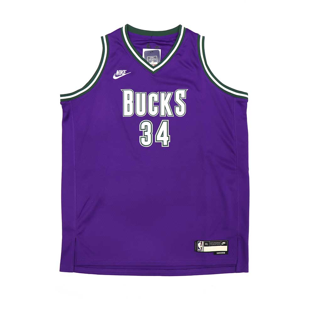NBA Classic Edition 青少年球衣 公鹿隊 Antetokounmpo 紫色
