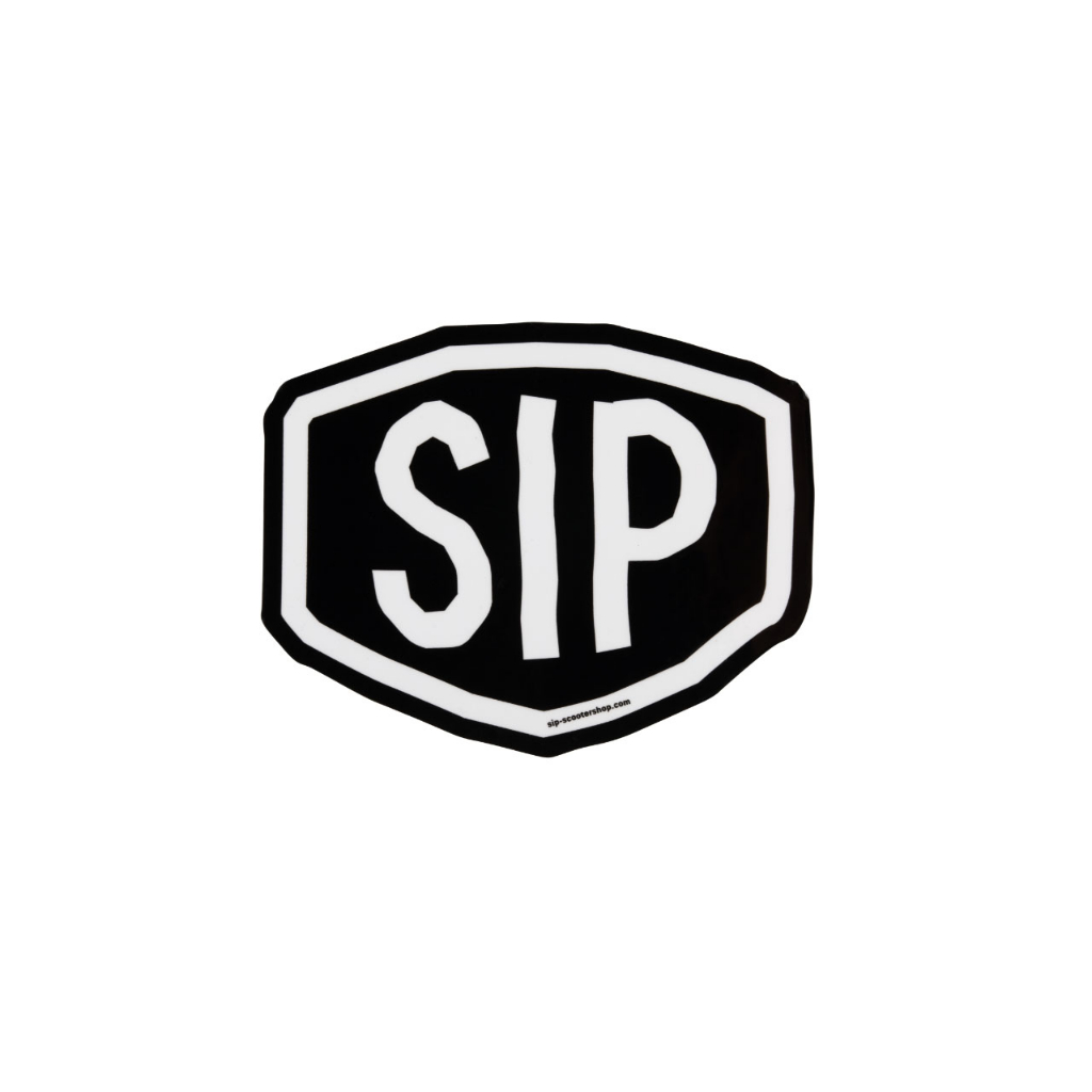 【SIP】德國 Sticker SIP Tape Logo 貼紙一張 黑款 VESPA