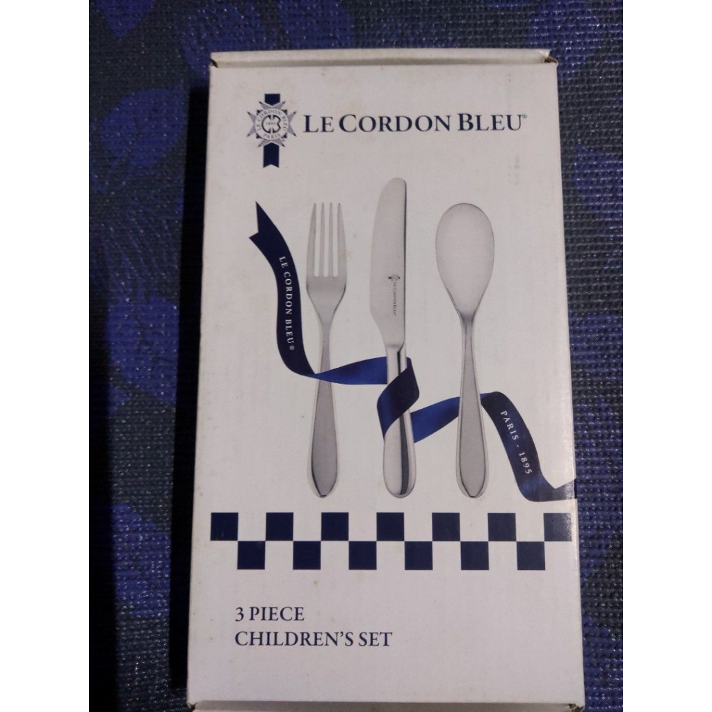LE CORDON BLEU法國藍帶刀叉 外出攜帶輕巧小三件組。