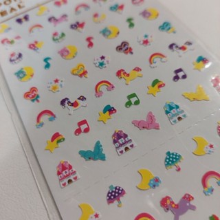 獨角獸貼紙 女孩獎勵 彩虹小馬 城堡貼紙魔法貼紙 女孩貼紙 日付貼紙 手帳 手機殼貼紙