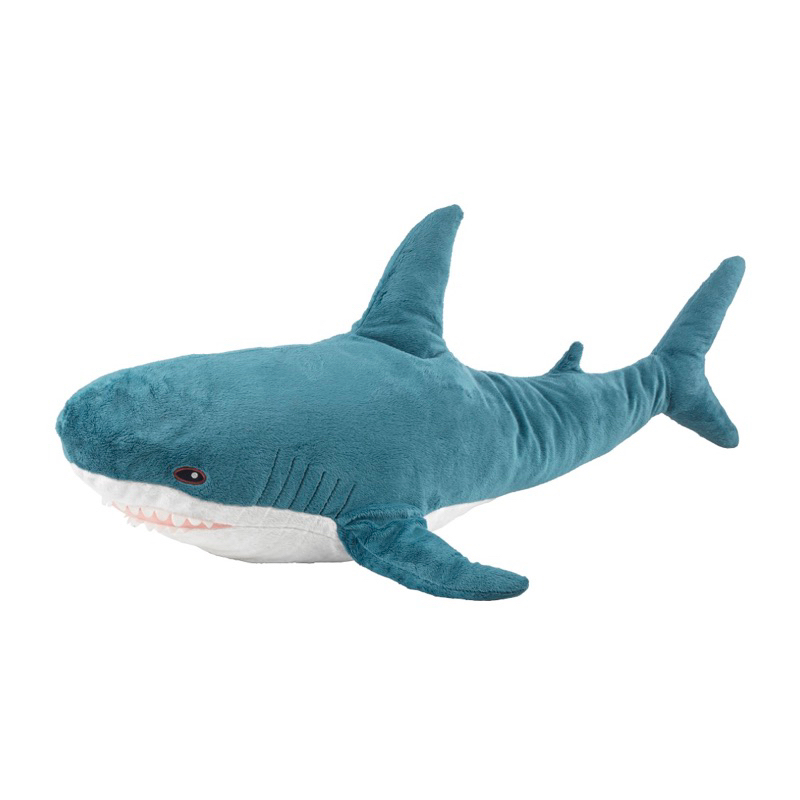 IKEA正版/正品正版鯊鯊鯊娃娃 /小鯊魚填充玩具娃娃-100公分/聖誕禮物.交換禮物.生日禮物