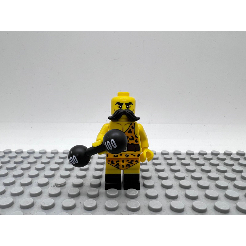 Lego 71018 17代人偶 minifigure/舉重男