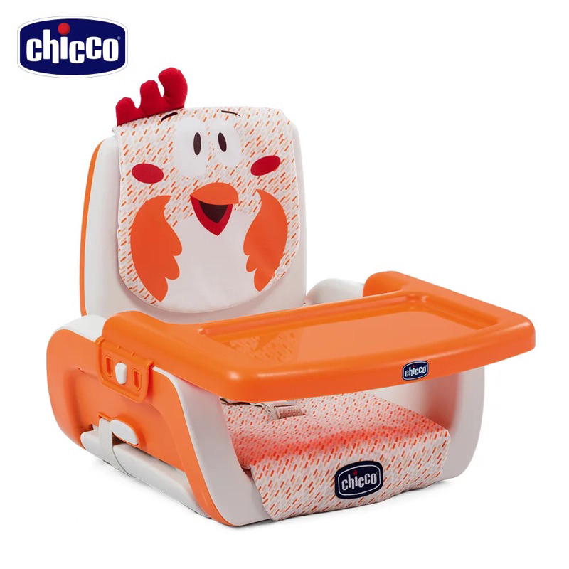 chicco-Mode攜帶式兒童餐椅-咕咕公雞   餐椅座墊 攜帶式餐椅 折疊餐椅 寶寶餐椅 二手