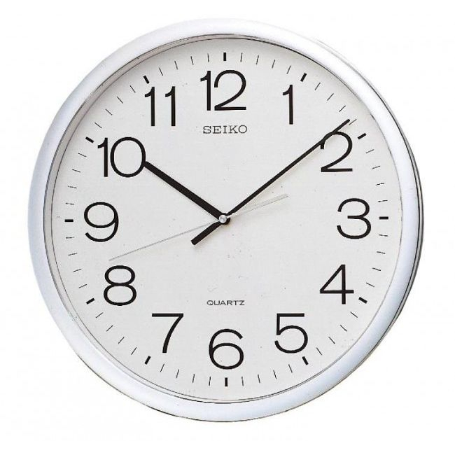 【極緻時計】日本精工SEIKO 標準款 金屬光澤美感電鍍時鐘 掛鐘 QXA014、QXA020S、QXA041、QXA0