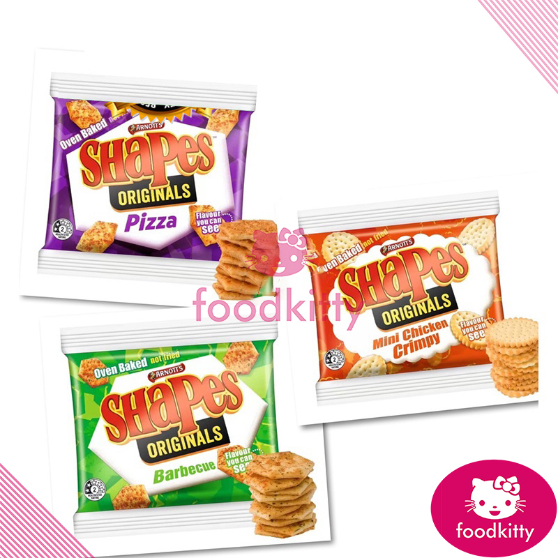 【foodkitty】 台灣現貨 Arnott's Shapes 綜合脆餅 好事多餅乾 綜合餅乾 披薩口味餅乾 澳洲餅乾