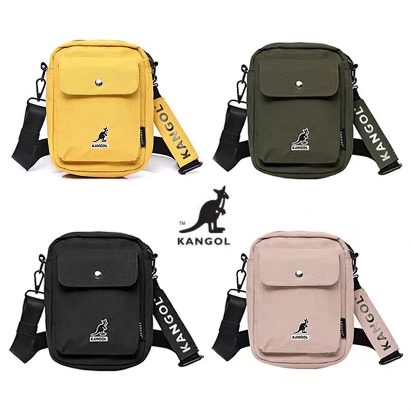 【西西優選】KANGOL 手機包 袋鼠 小方包 斜背包 側背包 隨身小包 4色