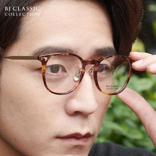 BJ CLASSIC P-555MPGT 日本品牌手工眼鏡｜時尚復古文藝純鈦眼鏡 男女生品牌眼鏡框【幸子眼鏡】
