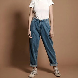 ONETEASPOON｜女 TEXAN BLUE SMITHS HIGH WAIST TAILORED JEAN 牛仔褲