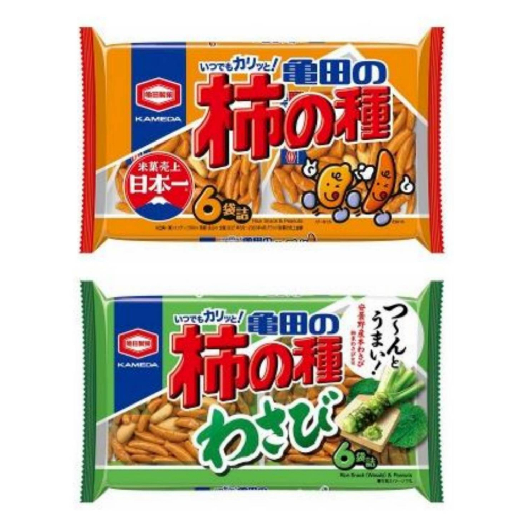 (平價購) 日本 龜田製菓 柿種米果 6袋入 12袋