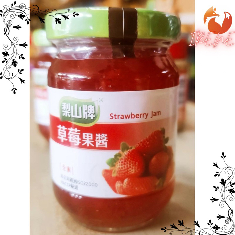 梨山牌 草莓果醬 Selai stroberi 170g