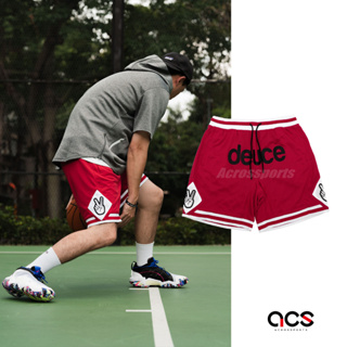 Deuce Brand Vibe Shorts Chi Town 芝加哥 白紅色 抽繩 寬鬆 籃球褲 短褲【ACS】