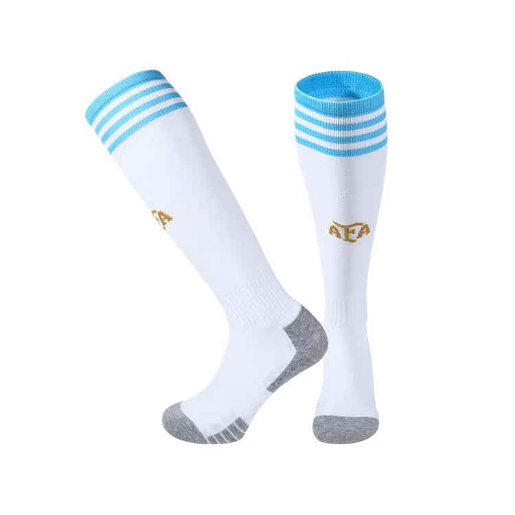 原創精品 親子同款足球襪 卡達世界盃足球襪 阿根廷 梅西 MESSI 足球長襪 成人兒童足球襪運動長襪 運動襪