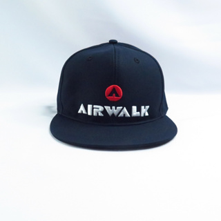 Airwalk 運動帽 平沿帽 老帽 棒球帽 AW51501 黑 後可調【iSport愛運動】