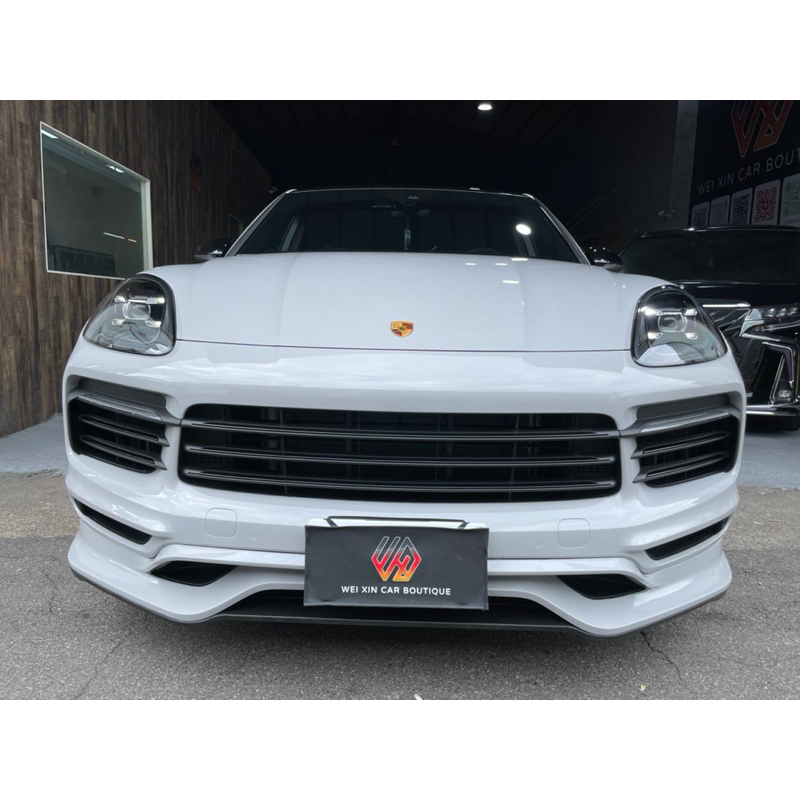 銘泰汽車精品 Porsche保時捷Cayenne Coupe &amp; E3 9Y3/9Y0原廠前保桿專用 TKT樣式前下巴