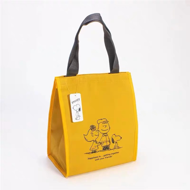 史努比 Snoopy 保冷保溫袋 便當袋 環保袋 購物袋 母奶袋 野餐包大容量