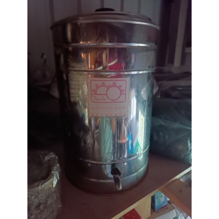保溫白鐵茶桶 25公升 冷飲茶桶二手商品
