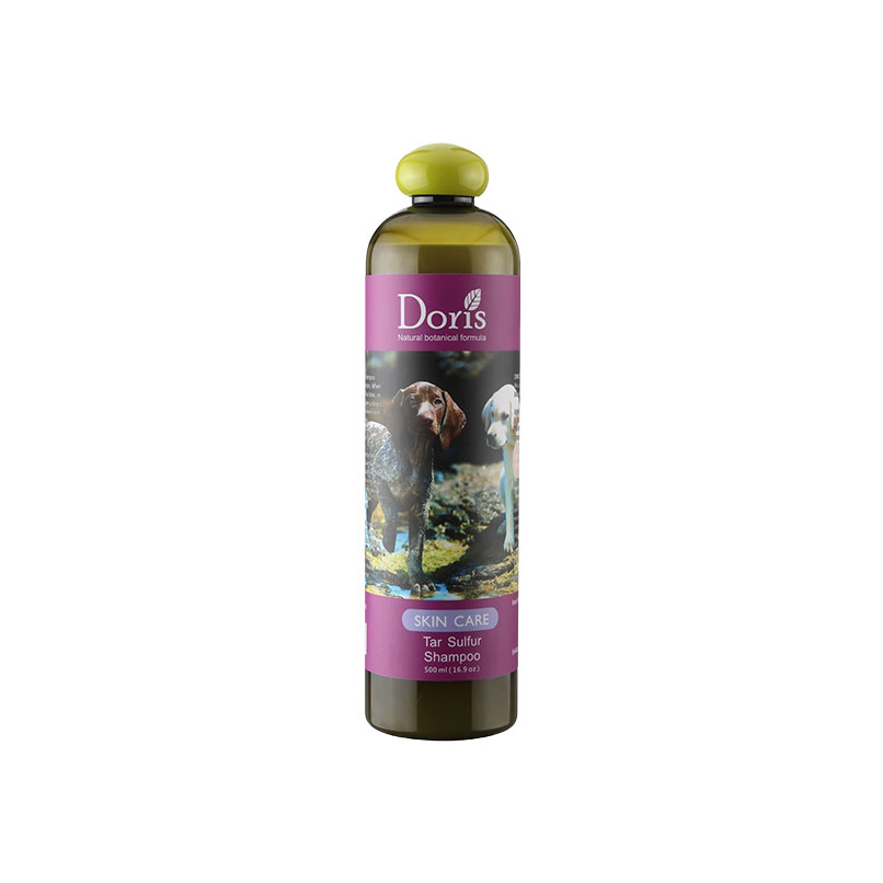 Doris 多莉絲 犬用 硫磺泉沐浴乳 500ml/改善問題皮膚/敏感肌膚/控油/異味去除/減緩癢感