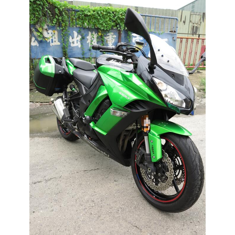 KAWASAKI Z1000SX 2015 原廠雙箱 側箱