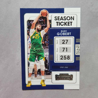 【正版】 2021-22 NBA 爵士 Rudy Gobert 戈貝爾 Contenders NO.61 球票卡