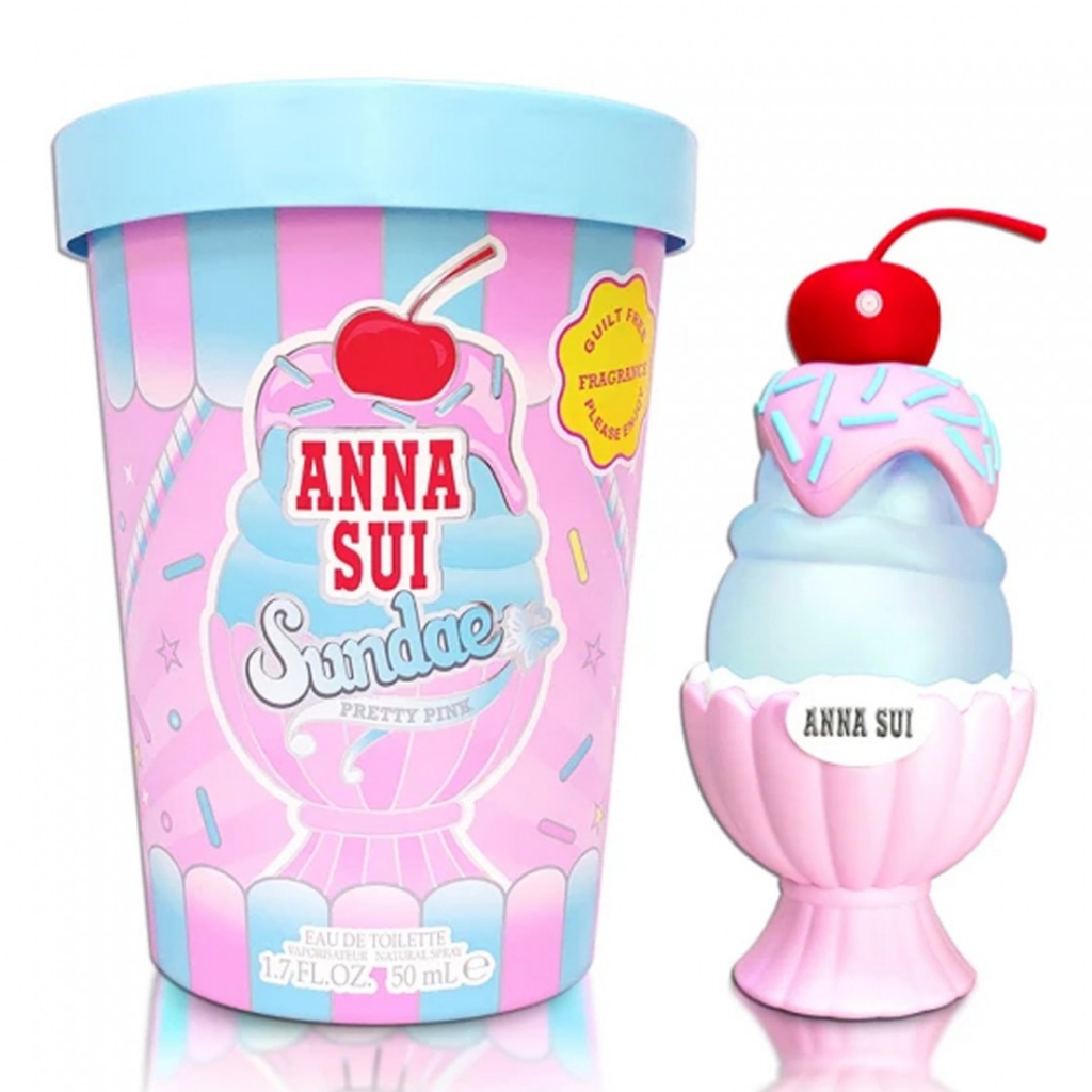 ANNA SUI 安娜蘇果漾聖代女性淡香水-粉紅柚惑50ml Vivo薇朵