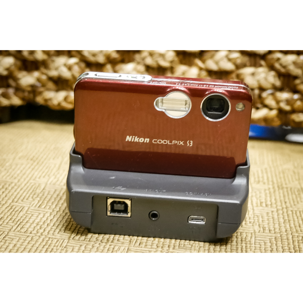 Nikon Coolpix S3 復古CCD數位相機 名片機 卡片機 sony fujifilm 原廠座充