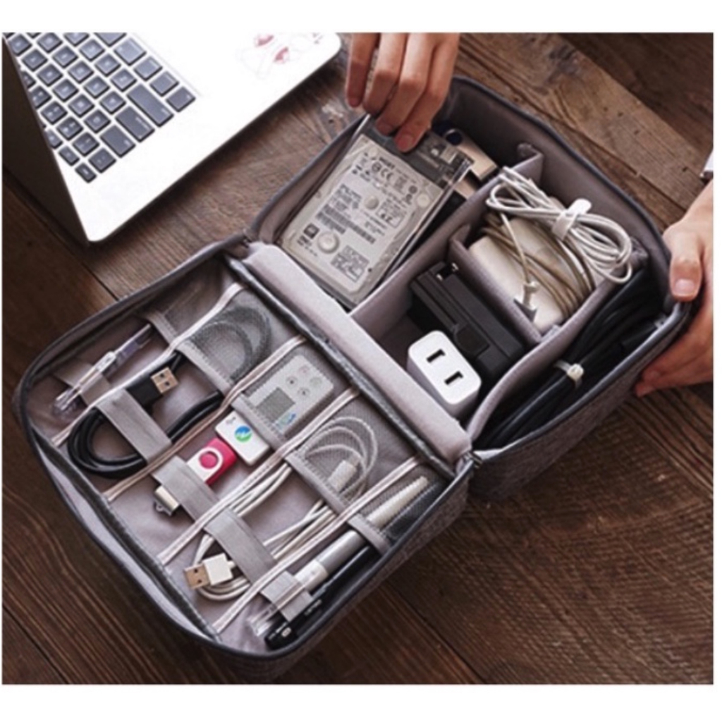 iVenture USB 工具 電池 小物 行動電源 線材 記憶卡 變壓器 收納  攝影 旅行 工作 線材包