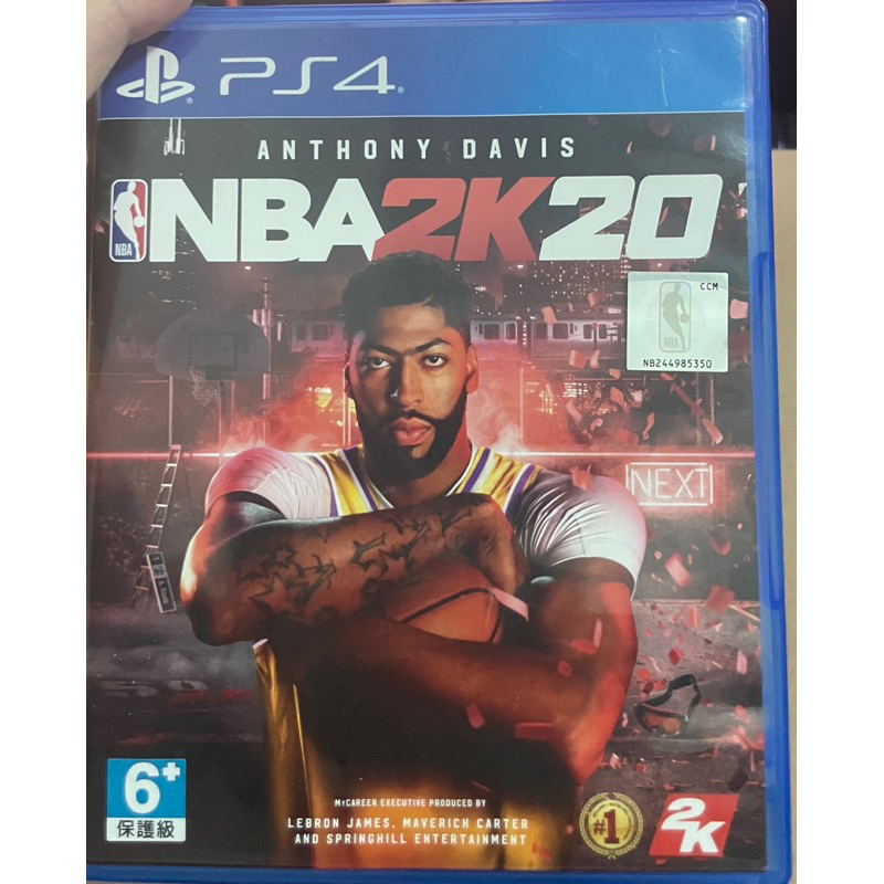 PS4 美國職業籃球 NBA 2K20 二手