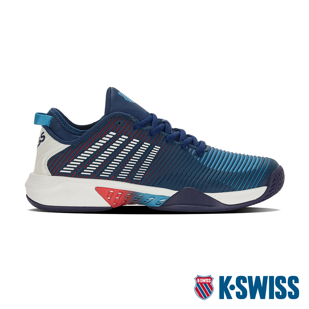 K-SWISS Hypercourt Supreme輕量進階網球鞋-男-藍/紅