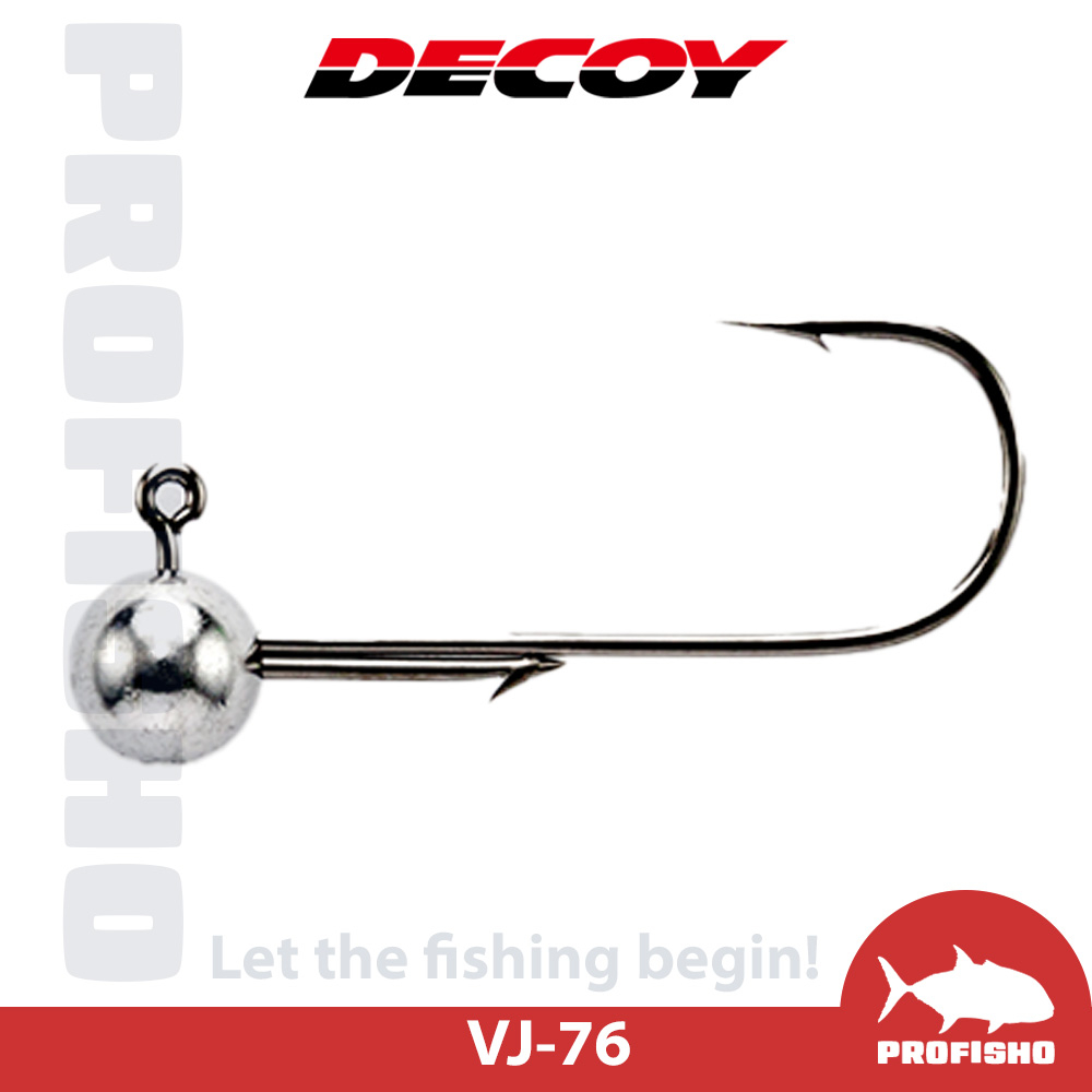 【搏漁所釣具】Decoy Magic Head VJ-76 汲頭鉤 日本製 高品質 中深度釣 軟蟲鉤