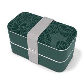【monbento】原創長方形雙層便當盒－楓丹白露森林