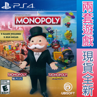 (天天出貨) PS4 地產大亨 PLUS + 地產大亨：瘋樂 英文美版 MONOPOLY PLUS Madness