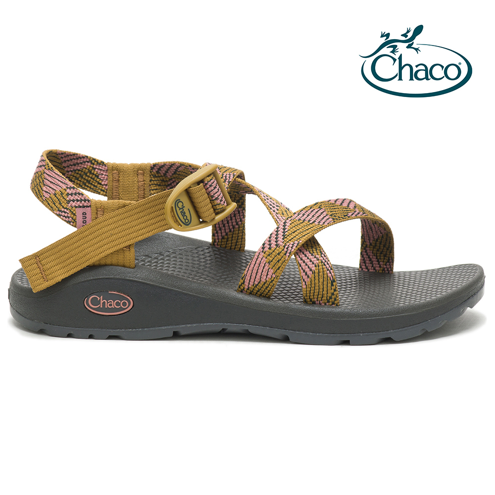 Chaco 女 Z/CLOUD 越野舒壓運動涼鞋 標準款 / 卡其青銅 / CH-ZLW01HJ01
