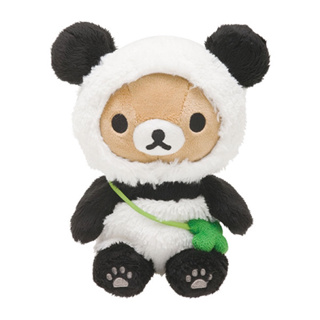 日本 San-x 懶懶熊 拉拉熊 鬆弛熊 變裝娃娃貓熊 熊貓懶懶熊 熊貓拉拉熊