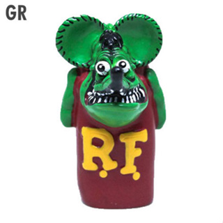 RAT FINK RATFINK 253 老鼠芬克 LIGHTER CAP 鑰匙圈 打火機套 (綠x紅 GR) 化學原宿