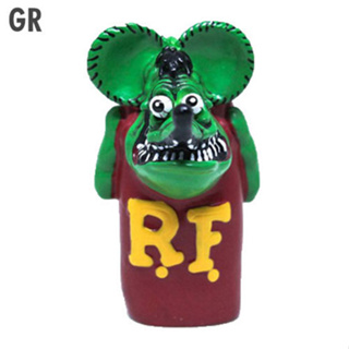 RAT FINK RAF253 老鼠芬克 LIGHTER CAP 鑰匙圈 打火機套 (綠x紅 GR) 化學原宿