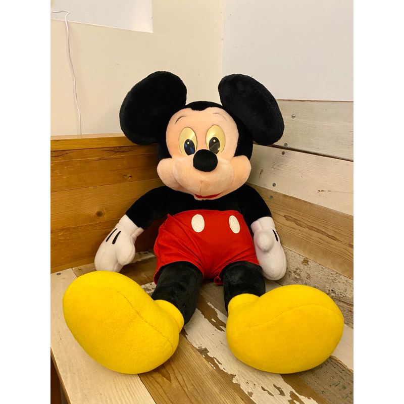 日本迪士尼正牌米老鼠60cm大型娃娃