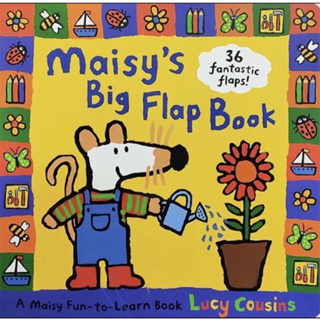 正版硬頁 Maisy’s Big Flap Book 大本翻翻書