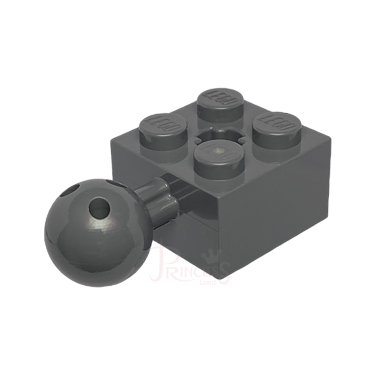 公主樂糕殿 LEGO 樂高 Technic 科技 2x2 球形 關節 轉接 深灰色 57909
