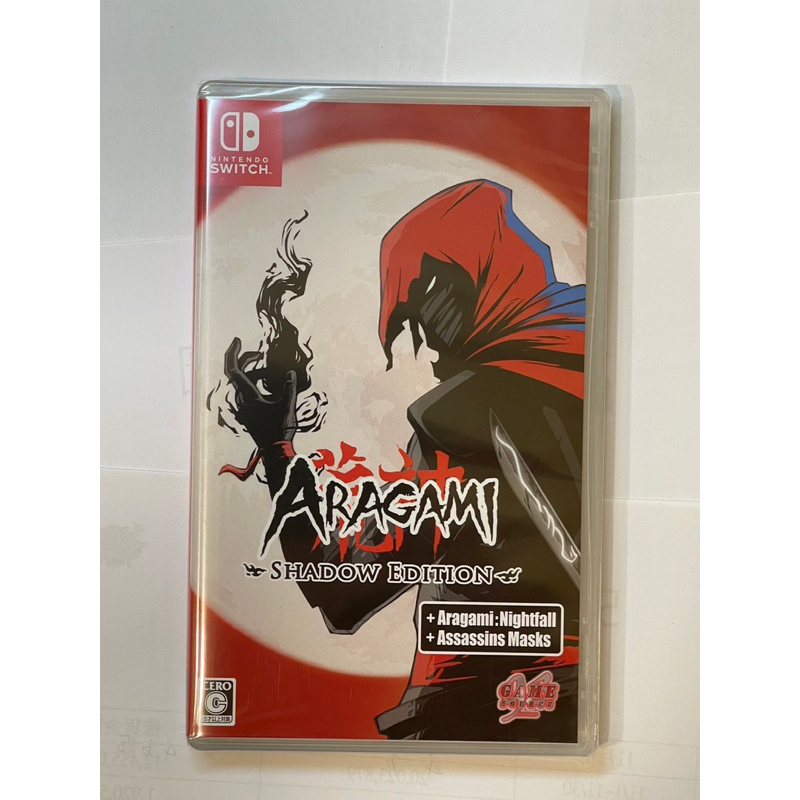 現貨全新NS SWITCH NS 荒神：暗影版 日文版 Aragami: Shadow Edition