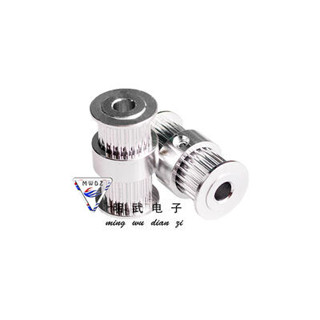 臺灣現貨 2GT 雙頭連體同步輪 gt2 皮帶輪 6mm同步帶用 內孔5mm/內孔8MM 滑輪20齒輪 3D列印