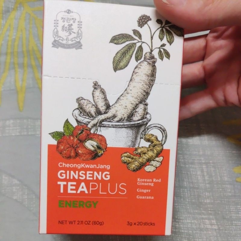 【正官庄】 高麗蔘能量茶 (20入)