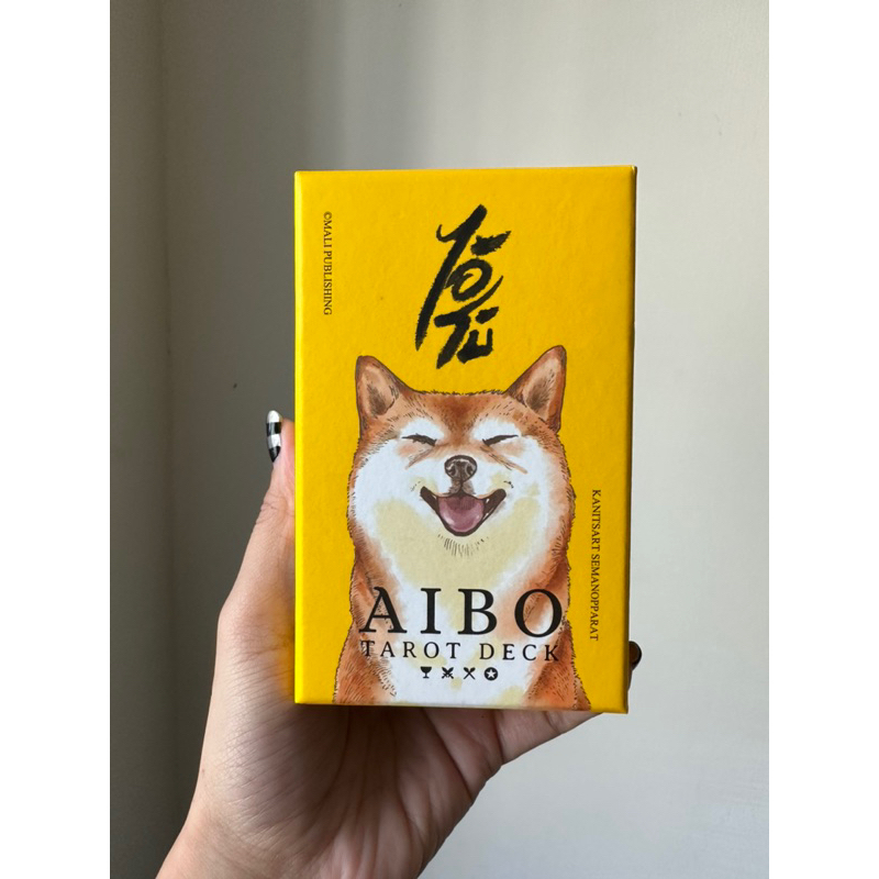 Aibo可愛狗狗塔羅牌 正版 燙金 二手