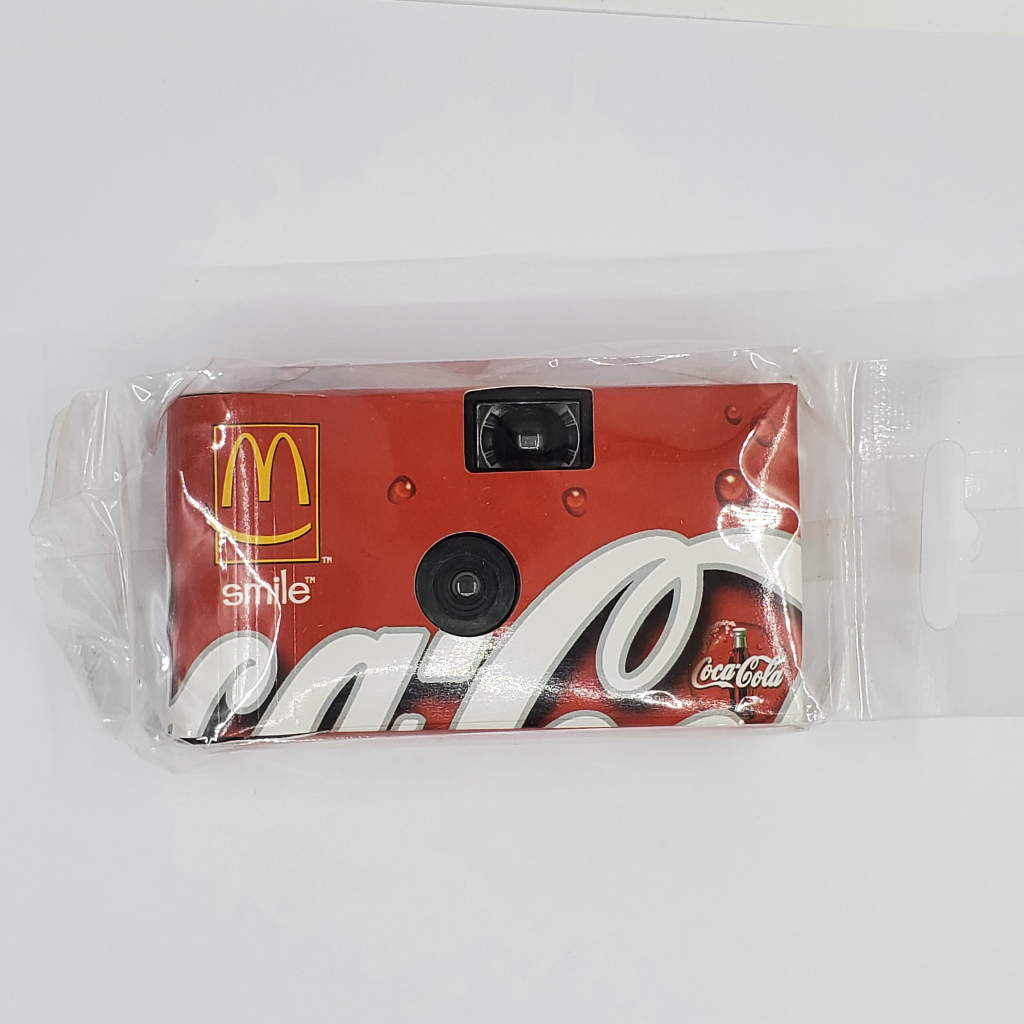 Coca Cola McDonald 可口可樂 麥當勞 一次性相機 過期日 03-2003