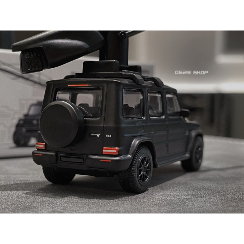 拓意 1/64 BENZ G63 攝影車 （支架機構可動) 場景車 G-CLASS G CAR  模型車 攝影組 拍戲