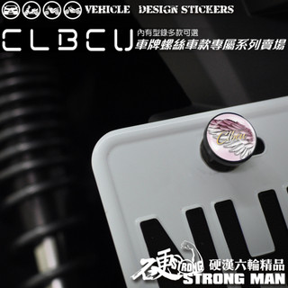 【硬漢六輪精品】 SYM CLBCU 125 蜂鳥 CLBCU125 車牌螺絲 大牌螺絲 (硬漢嚴選)