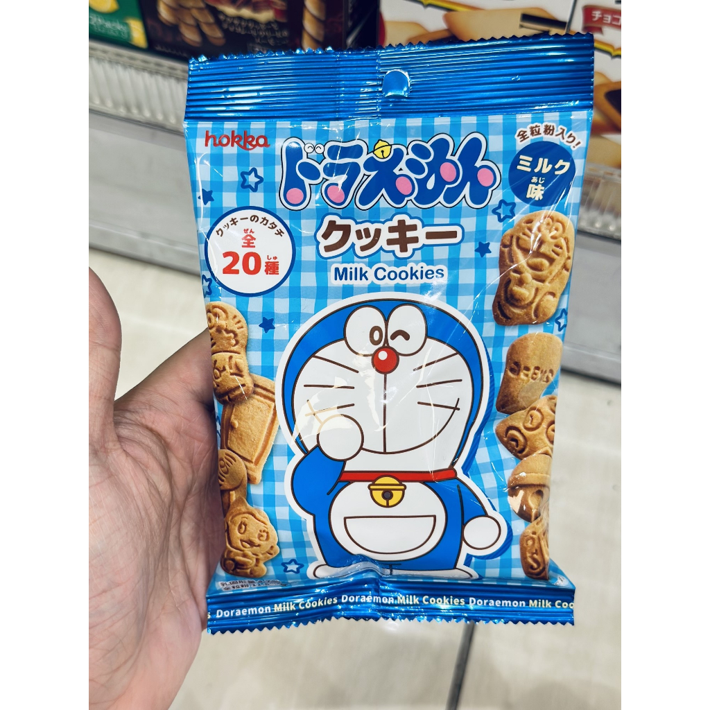 🍊日瑒良品｜日本正品｜日本製｜哆啦A夢造型口味餅乾 60g (牛奶/巧克力)