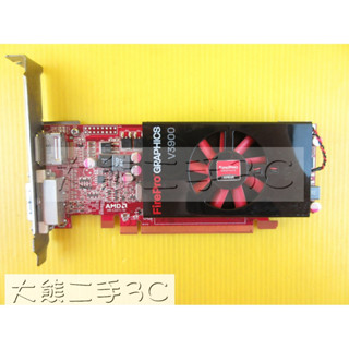顯示卡 AMD V3900 102-C33108-00 繪圖卡 1G DDR3 128bit (701)【大熊二手3C】