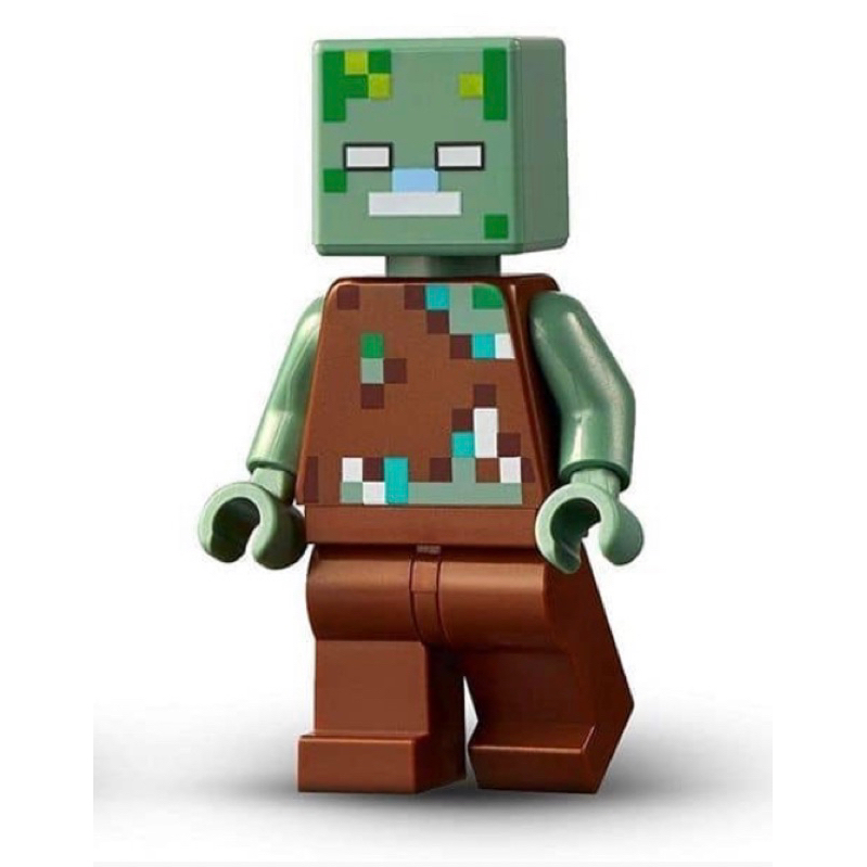 樂高 LEGO 創世神 麥塊 溺水殭屍人