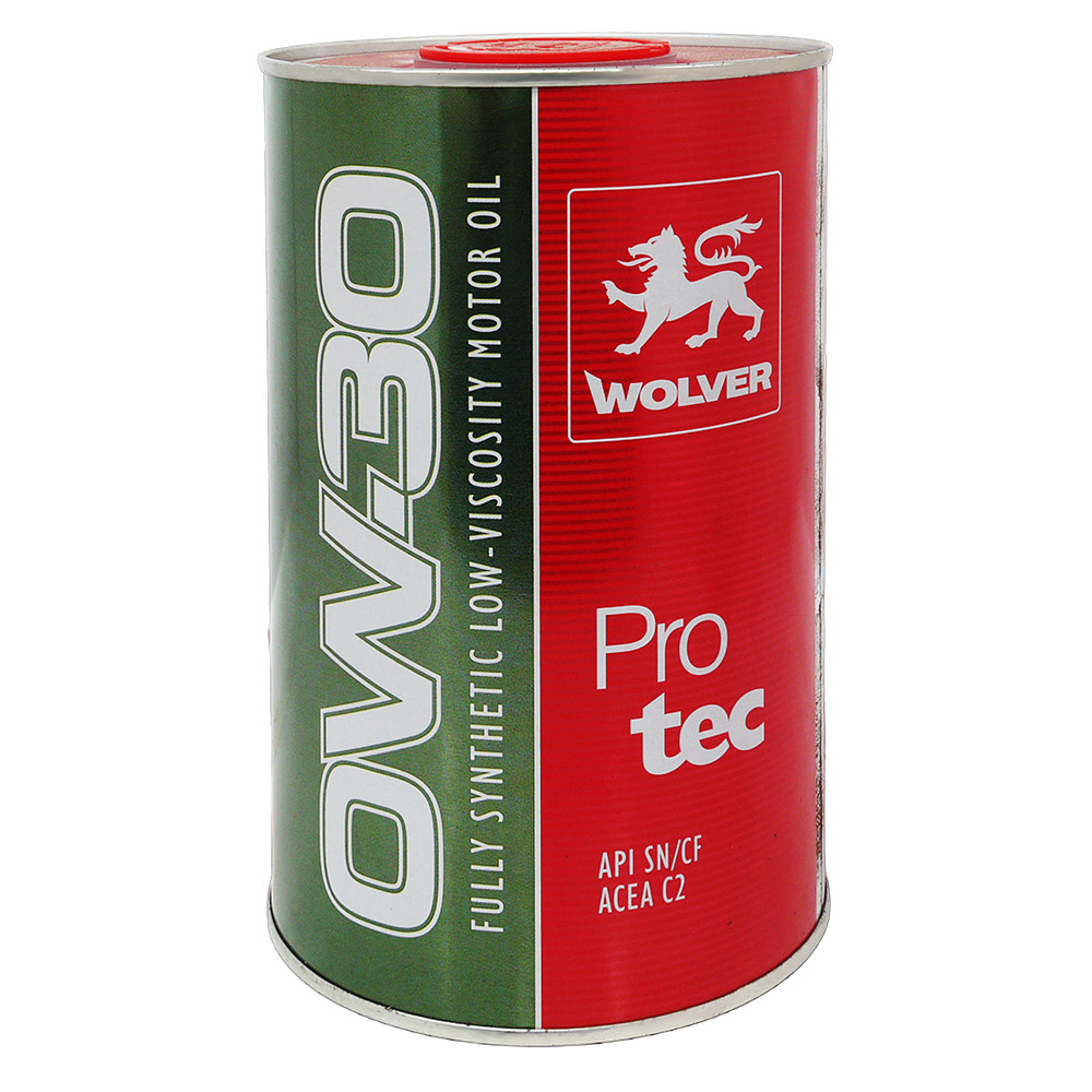 德國 WOLVER 狼堡  PRO TEC C2  0W30 合成機油 1L  台灣總代理公司貨 【油購站】